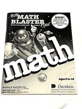 Math Blaster Plus - Manual Only picture