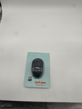Wireless Mouse Batteries Included Surf Onn PC Mac Computer USB Plug 5 Buttons picture