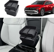 ECOZEN Double-Layer Center Console Organizer For 2025-2026 Hyundai Tucson(Limite picture