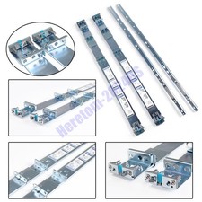 Dell PowerEdge R430 R620 R630 R640 R740 1U Static Ready Rails Kit 053D7M 53D7M picture