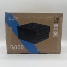 SAMA G850 ATX 3.1 Power Supply, 80+ Gold Efficiency, PCIE 5.1 Ready, Full Modul picture