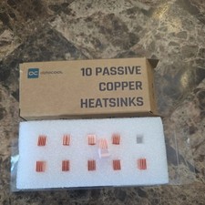 Alphacool GPU RAM Copper Heatsinks, 6.5 x 6.5mm, 10-pack picture