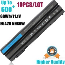 10PCS T54FJ E6420 BATTERY FOR DELL Latitude E5420 E5430 E5520 E6430 E6520 E6530 picture