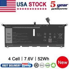 For Dell XPS 13 9370 9380 Latitude 3301 E3301 4-Cell 52Wh Battery DXGH8 G8VCF picture