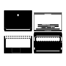 KH Special Laptop Leather Skin Stickers Fit Alienware M15 R7 (2022) picture
