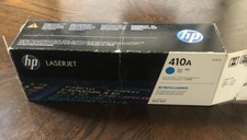 New Genuine HP 410A Cyan Toner Cartridge Open Box/ Sealed Casing picture