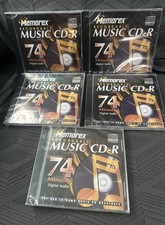 MEMOREX Blank Recordable Music CD-R  (5)(74 Minutes) picture