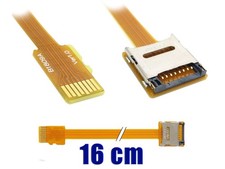 MicroSD Riser Adapter - Extension Cable 16Cm - Micro SD SDHC SDXC picture