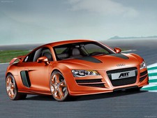 Cars abt audi r8 Desk Mat Stitched picture
