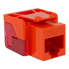 ICC CAT6 RJ45 Keystone Jack for EZ Style, Orange picture
