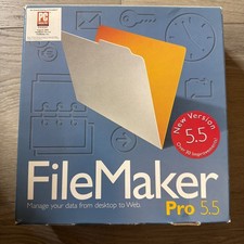 FileMaker Pro 5.5 for Windows95+ vintage  picture