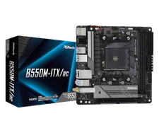 ASRock B550M-ITX/AC AMD AM4 AMD B550 DDR4 PCIe 4.0 x16 Mini-ITX Motherboard picture
