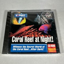 Coral Reef At Night CD-ROM For Windows 95 & 3.1 By Expert Software picture