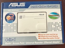 Asus WL-330gE Portable Wireless Router 4 In 1 Access Point Ethernet Adapter picture
