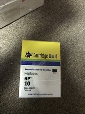 NEW Cartridge World HP 10 BLACK Ink Printhead Printer Print Head HP10 Lot Of 2 picture