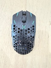 Finalmouse UltralightX Tiger (Large) Gaming Mouse Black/Blue—Pristine Condition picture