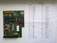 80286 DAUGHTER CARD with HARRIS 80C286-12 CPU FPU socket, 80286 module picture