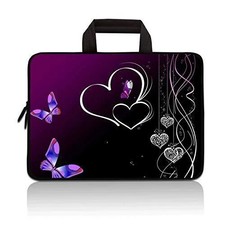 Universal 7-9 inch Tablet Sleeve Ultra-Portable, Neoprene Butterfly & Heart picture