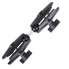Dual Extension Double Socket Arm with 1