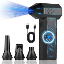 X3 Mini Electric Air Duster Portable Rechargeable USB Charging, 3 Nozzles picture