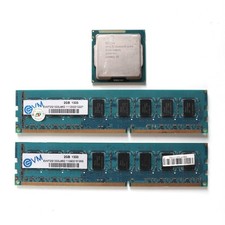 4GB (2X2GB) DDR3 GVM (Dynet Chip) + CPU Intel Celeron G1630 Bundle - UNTESTED picture