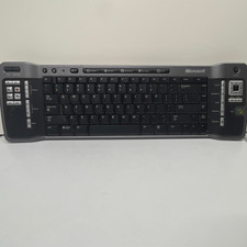 Microsoft VINTAGE Wireless Remote Keyboard Media Center POWERS UP picture