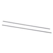 2PCS Non-Skid Rubber Feet Strips for Laptops - Replacement Bumpers Gray 840 845 picture