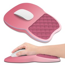 ITNRSIIET Ergonomic Mouse Pad Wrist Support with Memory Foam Massage Bulge an... picture