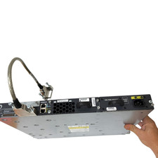 Cisco Catalyst WS-C3750E-24TD-S 24-Port Managed Switch C3K-PWR-265WAC C3K-BLWR picture