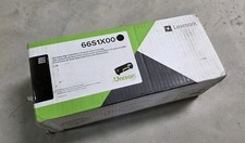 Genuine Lexmark 66S1X00 Black Ink Printer Hi Yield Toner Cartridge OEM - NEW picture