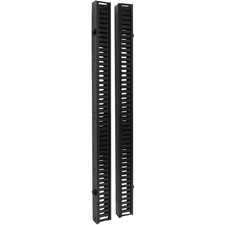 Tripp Lite Rack Enclosure Cabinet 6ft VRT Cable Manager Dbl Finger Duct - Black picture