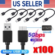 Micro USB 3.0 Cable High Speed Data SYNC For HDD External Hard Drive LOT picture