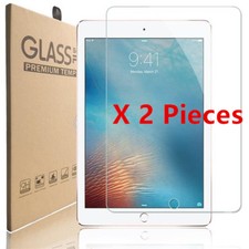 2 Pieces Premium Clear Tempered Glass Screen Protector for Apple 10.2