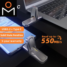 Netac 550Mb/S Metal USB 3.2 Type C USB Flash Drive 128GB 256GB 512GB 1TB Pen picture