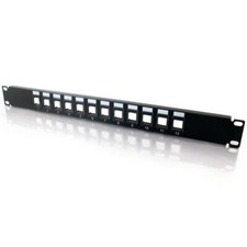 12-Port Blank Keystone/Multimedia Patch Panel-C2G picture