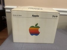 Rare Original Vintage Apple IIC Monitor Stand Cardboard BOX ONLY A2m4021 picture