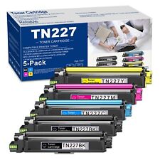 5PK TN227(2BK/C/M/Y) Toner Cartridge Replacement for Brother HL-L3230CDW Printer picture