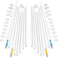 250in Cord Hider - One-Cord Cable Concealer - Small Cord Cover on Wall Cable ... picture
