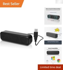 Versatile USB Speaker with Powerful Stereo Sound - Ideal for Gaming & Media picture