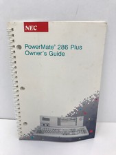 NEC POWERMATE 286 PLUS OWNER'S GUIDE MANUAL 819-180208-000 picture