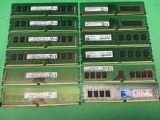 LOT OF 12 - Samsung SK Hynix Micron Etc DDR4 PC4 Various Desktop RAM - TESTED picture