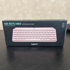  Logitech MX Keys Mini Wireless Backlit Keyboard USB-C Rechargeable - Rose picture