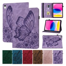 Butterfly Flip Leather Stand Card Case For iPad 10th Generation 10.9 inch 2022  picture