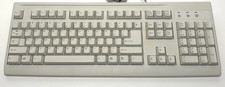 Vintage Mitsumi Keyboard Model KFK-EA4XA REPLACEMENT KEYS & FEET picture