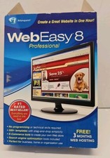 Avanquest WebEasy 8 Professional No Programming Required 500+ Templates NEW picture