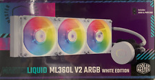 Cooler Master - MLW-D36M-A18PW-RW - MasterLiquid ML360L ARGB V2 - White Edition picture