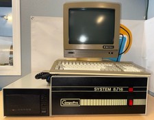 Working CompuPro System 8/16 S-100 w/11 Boards External Hard Drive TeleVideo 955 picture