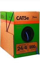 Southwire 1000 ft. Blue 24/4 CAT5e CMP (Plenum) Data Cable New picture
