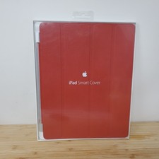 Apple iPad Smart Cover OEM RED Genuine Leather MD304LL/A iPad 2nd 3rd 4th Gen picture