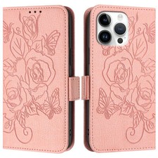 Leather Rose Wallet Cover Case For Motorola G Stylus G Play G84 G73 E20 G Edge picture